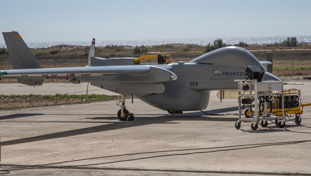 Η FRONTEX φέρνει UAV HERON στο Αιγαίο (βίντεο)