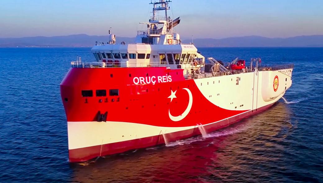 Με κατεύθυνση το Καστελόριζο το Oruc Reis με τον τουρκικό στολίσκο