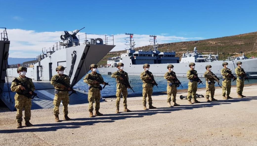 Μεγάλη άσκηση των Τούρκων πεζοναυτών για κατάληψη ελληνικών νησιών