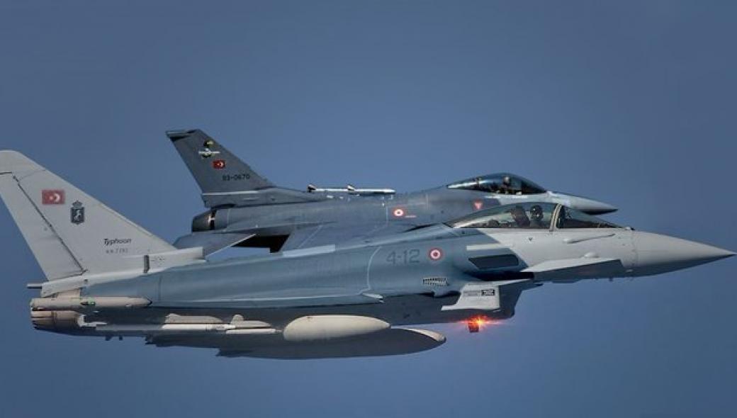 Με Eurofighter Tuphoon θα επιχειρήσει να απαντήσει η Τουρκία στα ελληνικά Rafale;