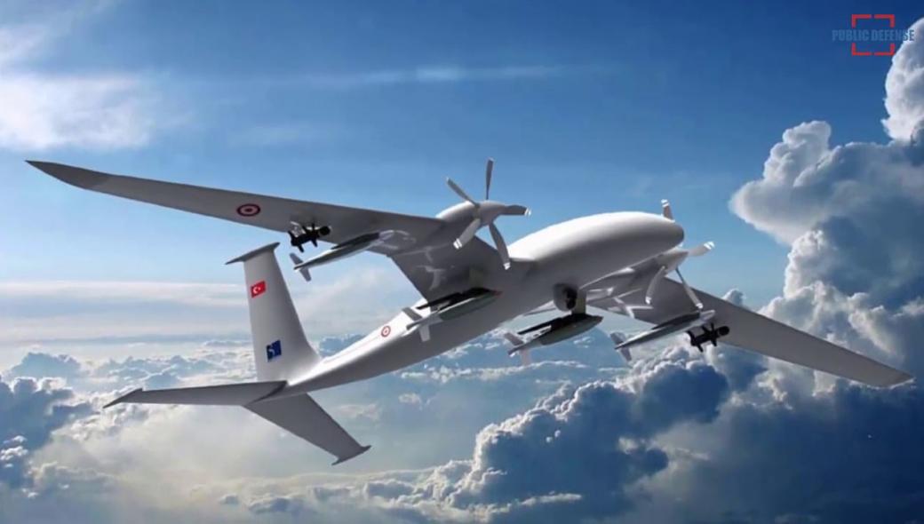 Το τουρκικό μη-επανδρωμένο μαχητικό Akinci  θα εξαπολύει σμήνη drone-αυτοκτονίας