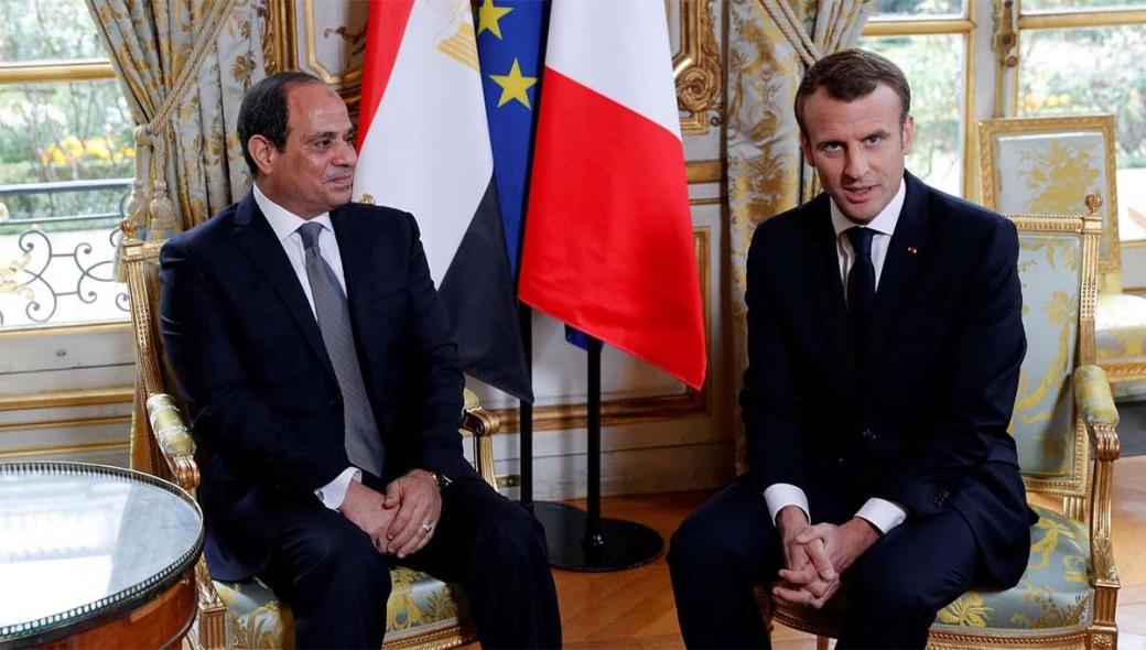 Ο Αλ Σίσι στο Παρίσι για συνάντηση με τον Μακρόν: Στο «μενού» Τουρκία και εξοπλιστικά