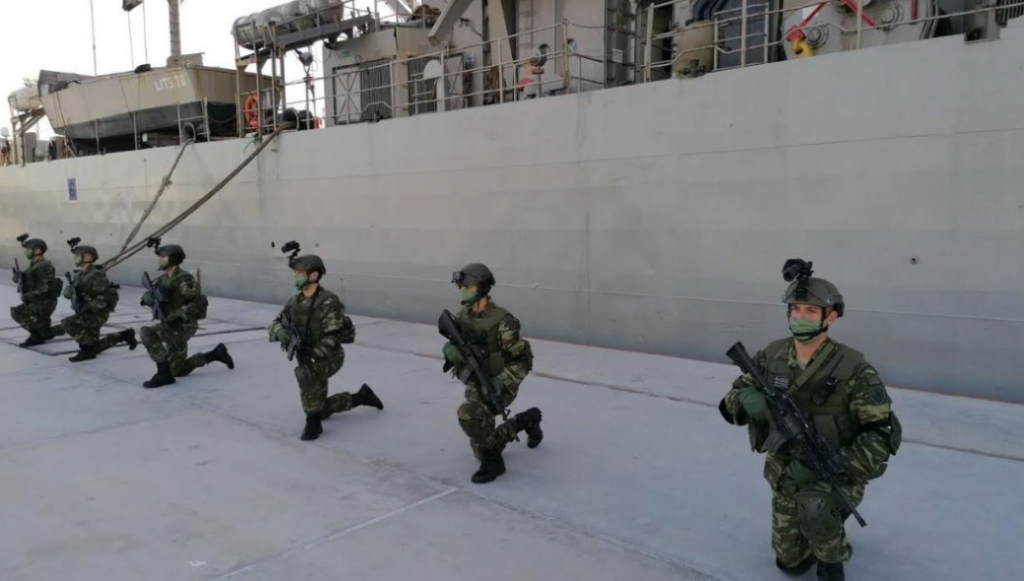 Τελική φάση της άσκησης «Μέδουσα 10» παρουσία των ΥΕΘΑ και ΓΕΕΘΑ