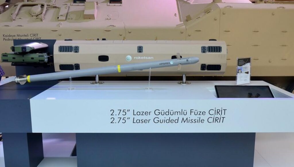 Οι Ιταλοί δοκιμάζουν τουρκικές ρουκέτες CIRIT για τα UAV του Στρατού τους