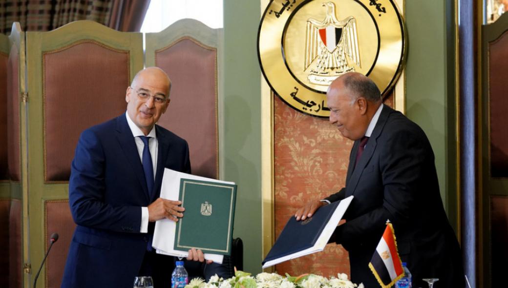 Αναρτήθηκε η συμφωνία Ελλάδας-Αιγύπτου για την ΑΟΖ