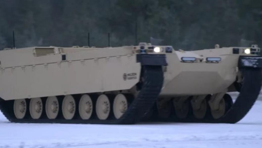 Βίντεο: Εντυπωσιάζει η εσθονική Milrem – Παρουσίασε το ρομποτικό όχημα μάχης RCV Type-X