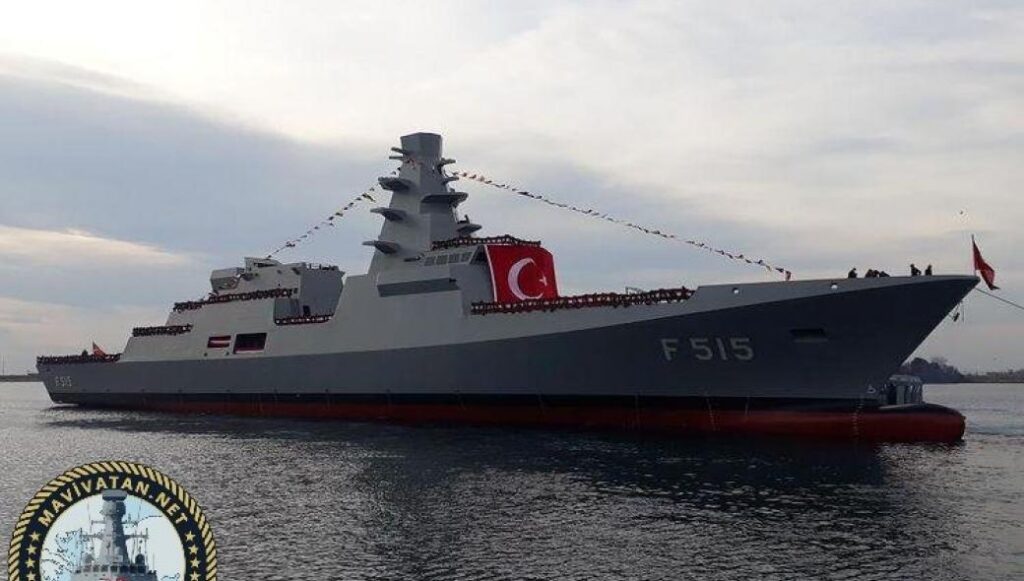 F515 Istanbul: Καθελκύστηκε η πρώτη φρεγάτα της νέας κλάσης “Ι” του τουρκικού Ναυτικού