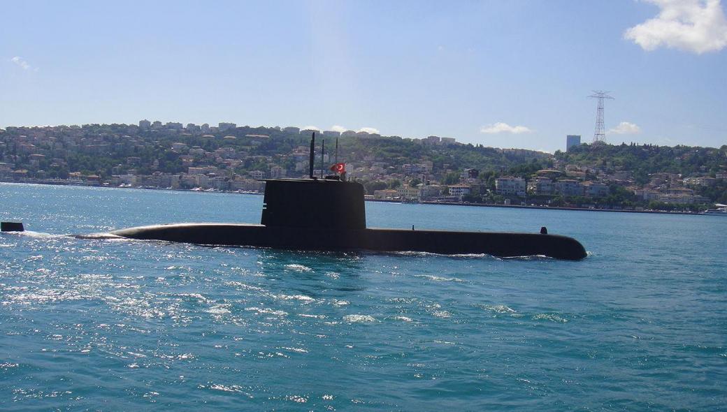 Τουρκικό υποβρύχιο S-357 «Gür» πραγματοποίησε δοκιμή εκτόξευσης τορπίλης ΑΚΥΑ