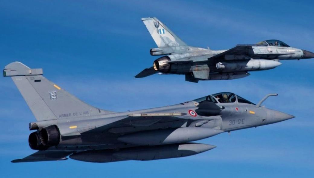 Γαλλικές αεροπορικές δυνάμεις έρχονται στην Ελλάδα -Τουρκικά μαχητικά αναπτύσσονται στις δυτ. βάσεις