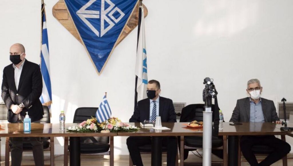 ΥΦΕΘΑ Α.Στεφανής: Επισκέφθηκε το εργοστάσιο Ελληνικών Αμυντικών Συστημάτων στο Αίγιο (φώτο)