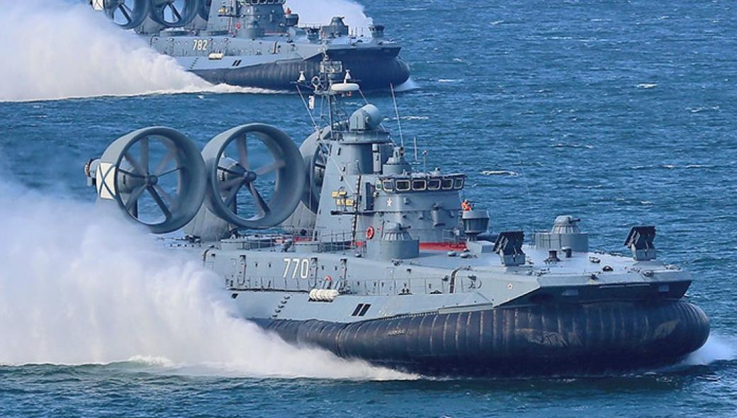 Ρωσικό Nαυτικό: Αναβαθμίζει τα αερόστρωμνα Zubr