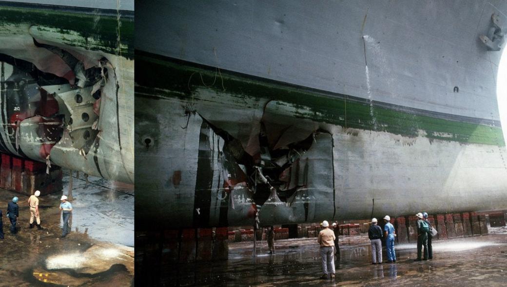 Όταν ιρακινή νάρκη «χτυπούσε» το ελικοπτεροφόρο USS Tripoli (φωτό)