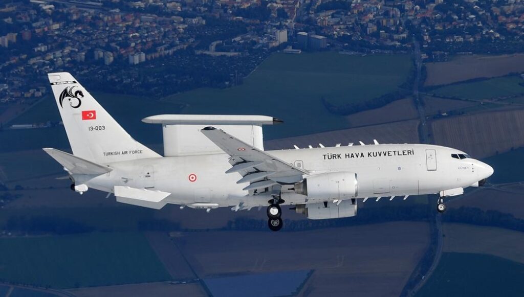 Τουρκική Αεροπορία: Άσκηση αεροσκαφών E-7T με μαχητικά αεροσκάφη