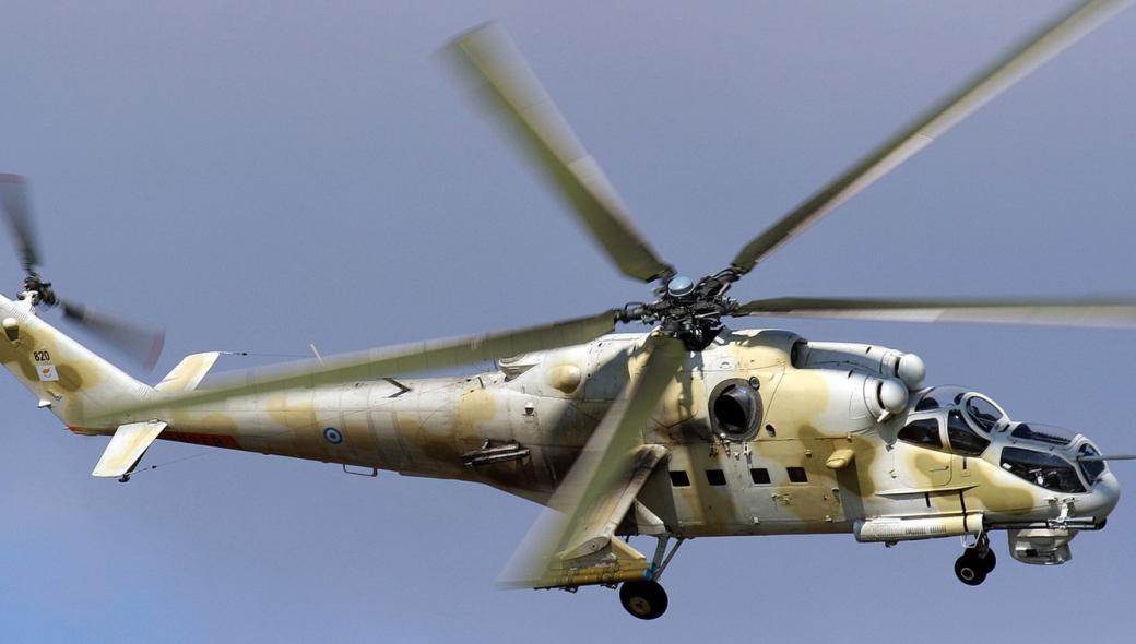Εθνική Φρουρά: Καταιγισμός βολών ελικοπτέρων  Mi-35P στην Κύπρο