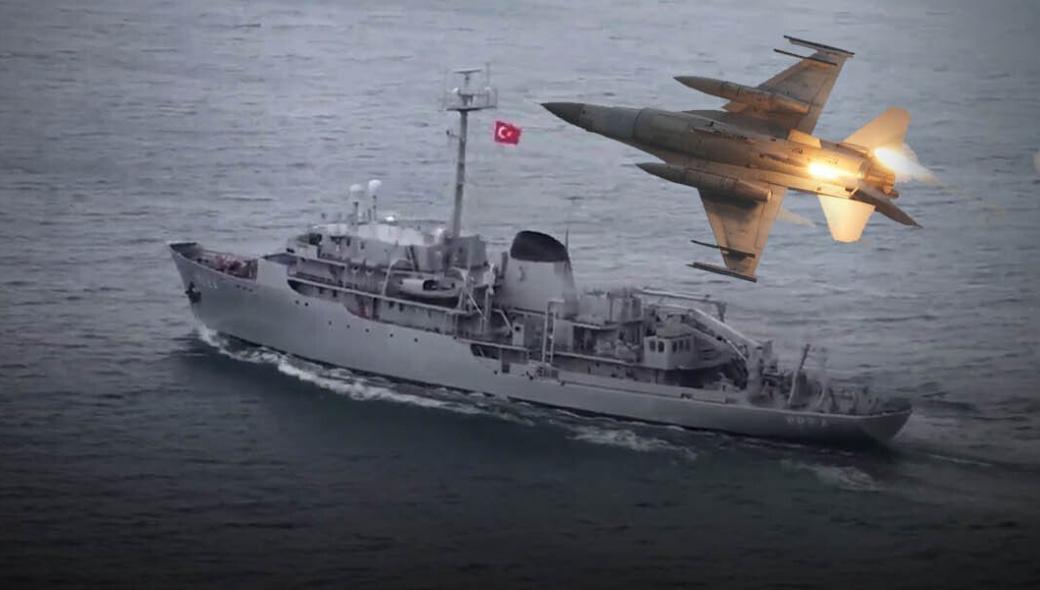 Σύμβουλος Ερντογάν απειλεί με καταρρίψεις ελληνικών μαχητικών αν ξαναπεράσουν πάνω από το TCG Cesme