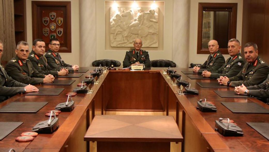 Τους συνταγματάρχες όπλων και σωμάτων έκρινε το Ανώτατο Στρατιωτικό Συμβούλιο