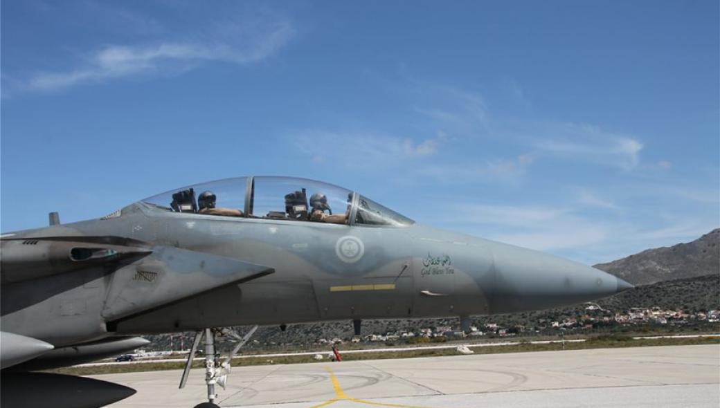 115ΠΜ: Νέες φωτογραφίες από την άφιξη των σαουδαραβικών F-15S