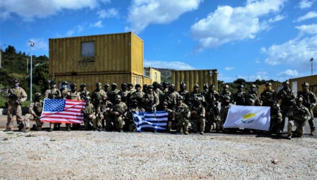 Σούδα: Ειδικές δυνάμεις από Ελλάδα-Κύπρο και ΗΠΑ σε συνεκπαίδευση