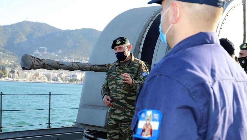 Επίσκεψη Α/ΓΕΕΘΑ σε μονάδες των Ενόπλων Δυνάμεων της Λέσβου