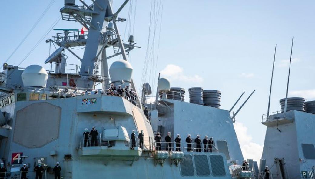 Το αμερικανικό αντιτορπιλικό DDG 51 Arleigh Burke στη Μεσόγειο – Θα ενισχύσει τον 6ο Στόλο