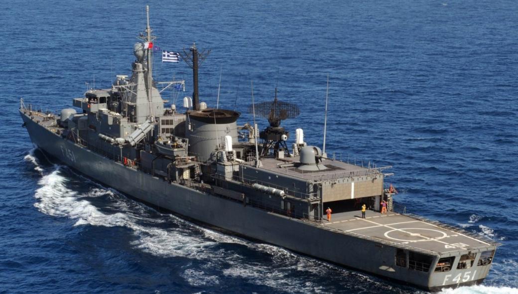Τουρκική φρεγάτα κατά   γαλλικού ερευνητικού  σκάφους στην ελληνική  ΑΟΖ! – Έσπευσε φρεγάτα του ΠΝ