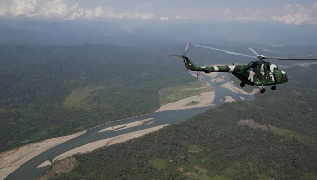 Πέντε νεκροί στρατιωτικοί στο Περού έπειτα από συντριβή ελικοπτέρου