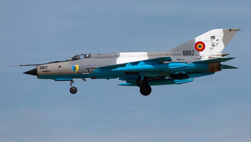 Ρουμανία: Συντριβή μαχητικού αεροσκάφους MiG-21 Lancer