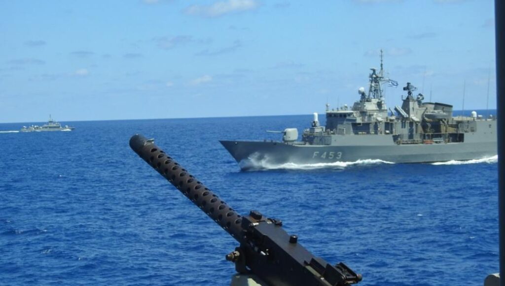 «ΗΝΙΟΧΟΣ 21»: Εντυπωσιακές εικόνες από την άσκηση του Πολεμικού Ναυτικού