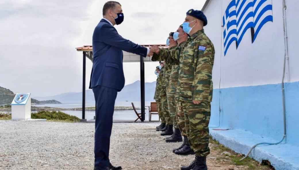 Αλκιβιάδης Στεφανής: Σε Πάτμο, Λειψούς, Αρκιούς και Σάμο