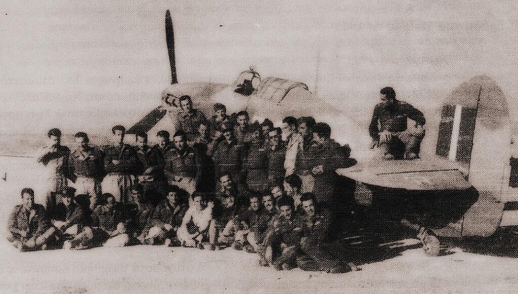 Τα ελληνικά Hurricane στην Μέση Ανατολή με τις 335 και 336 ΜΔ