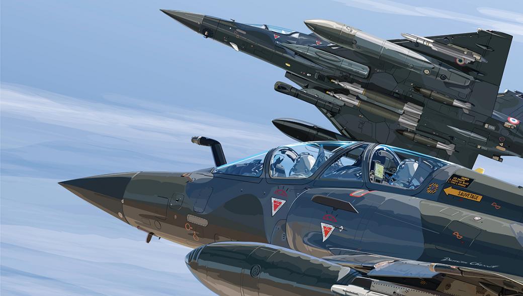 Ένταση στη Μαύρη Θάλασσα: Ρωσικά μαχητικά αναχαίτισαν γαλλικά Mirage 2000D