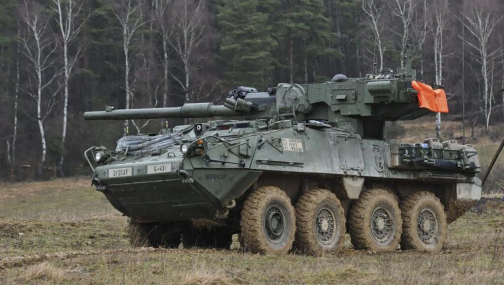 Οι ΗΠΑ αποσύρουν 139 τροχοφόρα πυροβόλα M-1128 MGS των 105 χιλιοστών