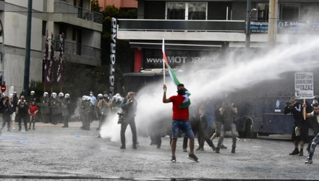 Προβοκατόρικα δημοσιεύματα από τουρκικά ΜΜΕ: Η ΕΛ.ΑΣ επιτέθηκε κατά διαδηλώνων για την Παλαιστίνη