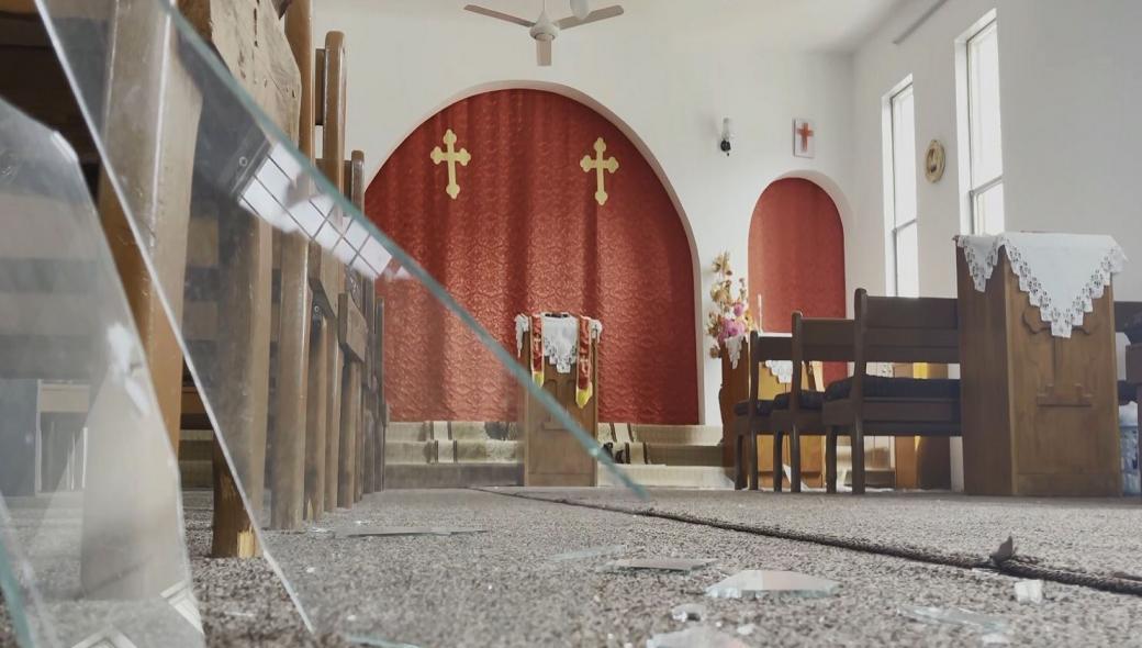 Ιράκ: Τούρκοι βομβάρδισαν εκκλησία (φώτο)