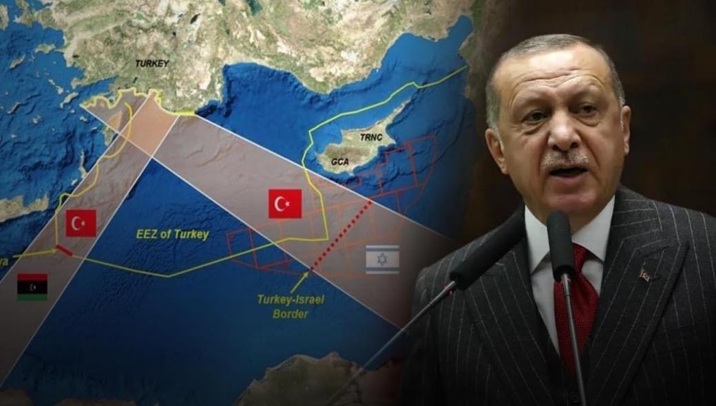 Τουρκία και Παλαιστίνη «μια ανάσα» από συμφωνία για κοινή ΑΟΖ που «εξαφανίζει» Ελλάδα & Κύπρο