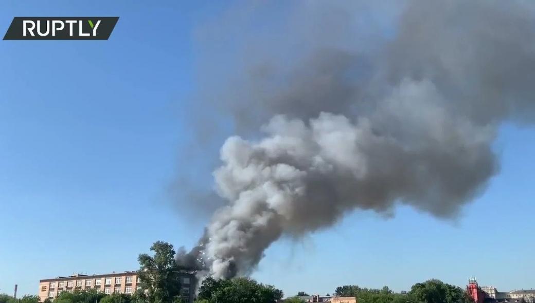 Μόσχα: Τεράστια  έκρηξη σε αποθήκη με εκρηκτικά – Μεγάλη η κινητοποίηση της Πυροσβεστικής