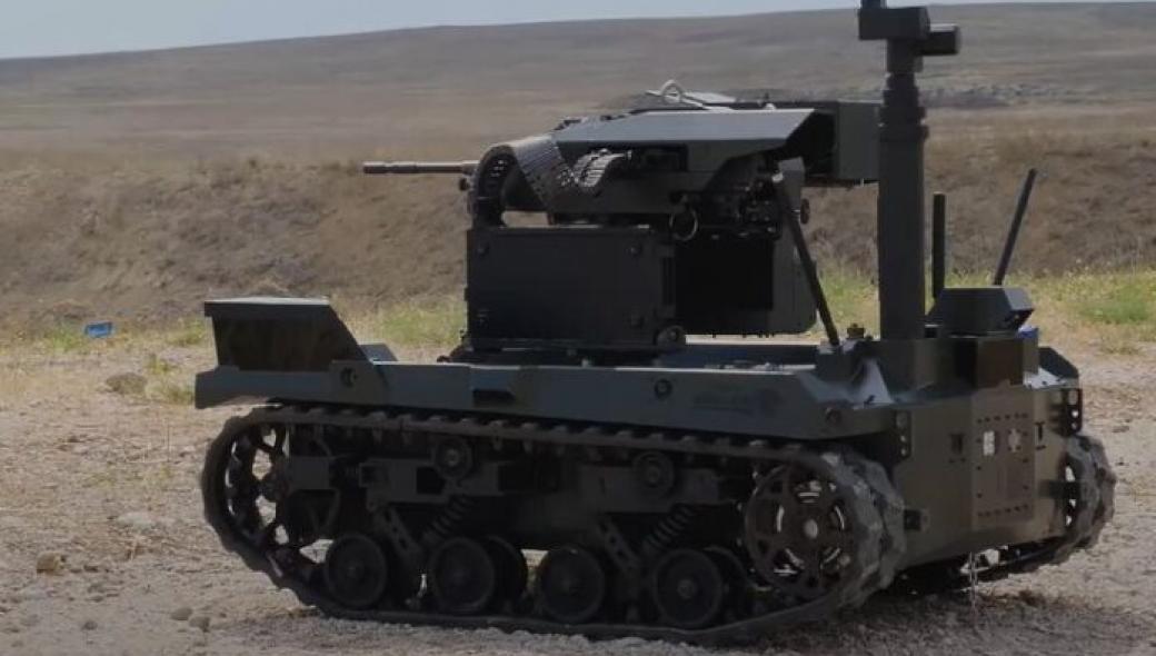 Τουρκικά ρομποτικά οχήματα μάχης πραγματοποίησαν δοκιμές με βολές πολυβόλου (βίντεο)