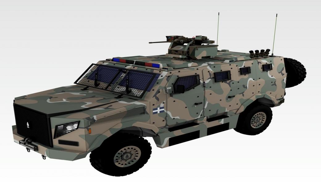 EODH:Θα παρουσιάσει το πρωτότυπο του οχήματος MRAP «Οπλίτης» στην DEFEA