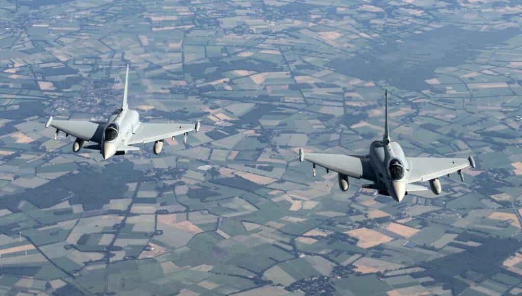 Luftwaffe: Μαχητικά Eurofighter Typhoon με πυραύλους Meteor