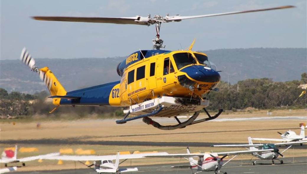 Ο Όμιλος Μυτιλιναίου δωρίζει την μίσθωση 4 ελικοπτέρων αεροπυρόσβεσης Bell 214-Β1