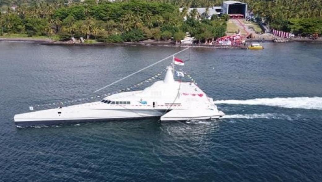 Golok: Καθελκύστηκε από την Ινδονησία το φουτουριστικό πλοίο