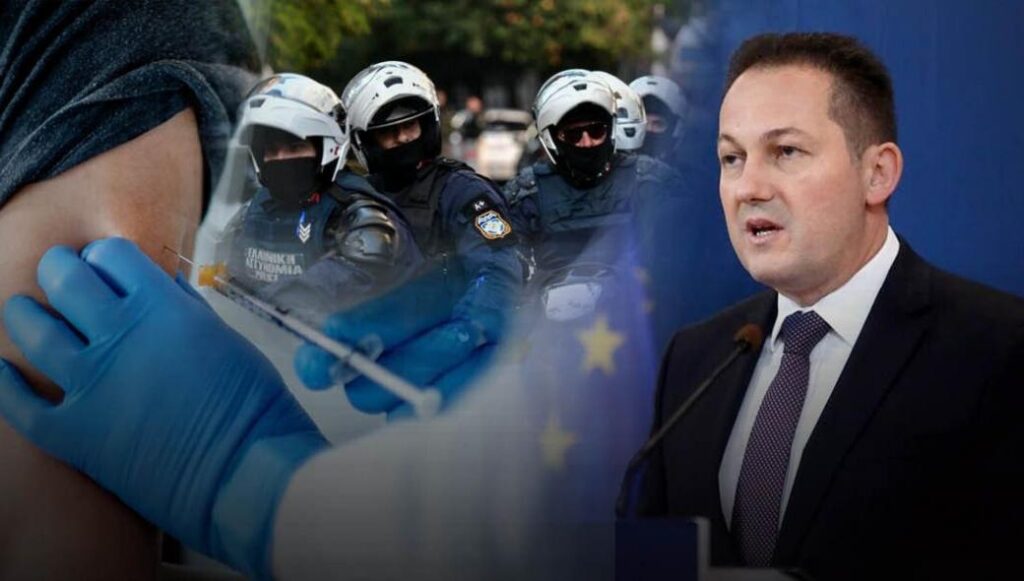 Σ.Πέτσας: «Πιθανή η επέκταση της υποχρεωτικότητας στους αστυνομικούς»