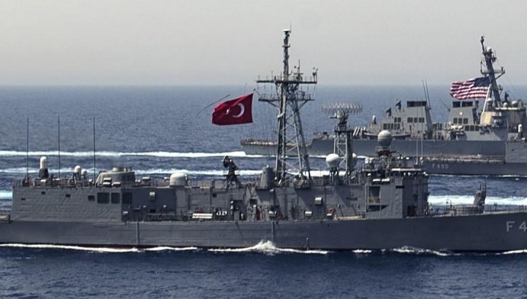 2,5 ναυτικά μίλια από τις ακτές της Κρήτης έφτασε η τουρκική φρεγάτα!