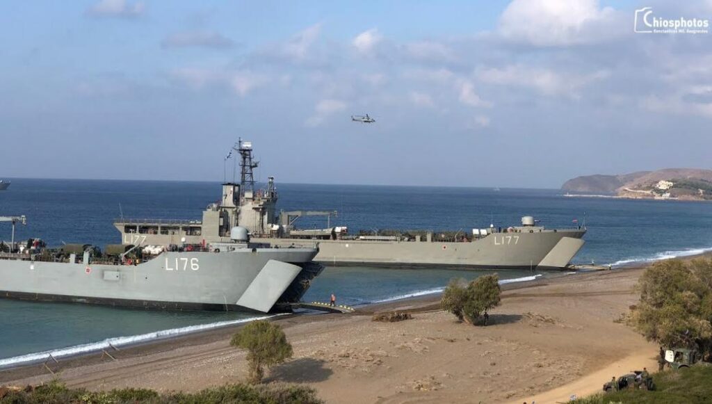 Παρμενίων 21: Αποβατική ενέργεια παρουσία του ΥΦΥΕΘΑ