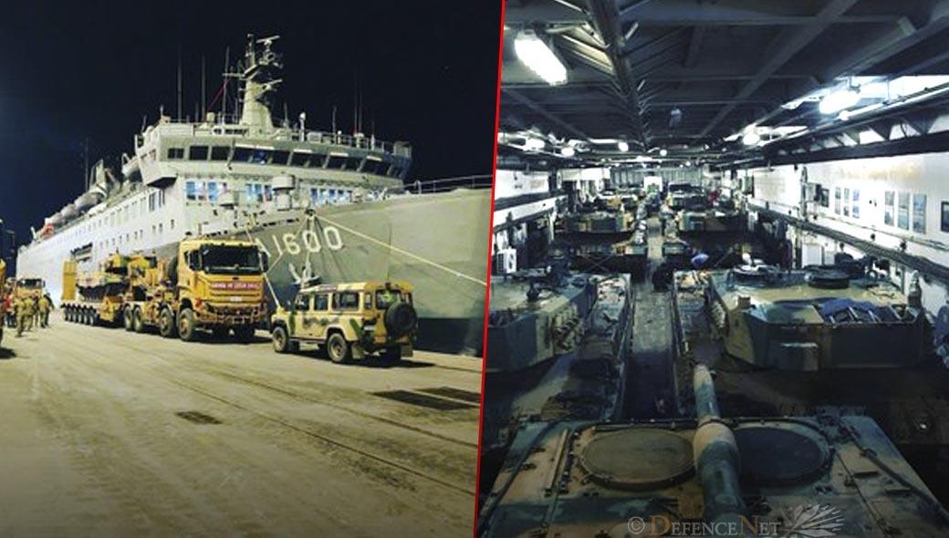 Εικόνες από μεταφορά αρμάτων Leopard-2A4 στην Κύπρο δημοσιεύουν οι Τούρκοι