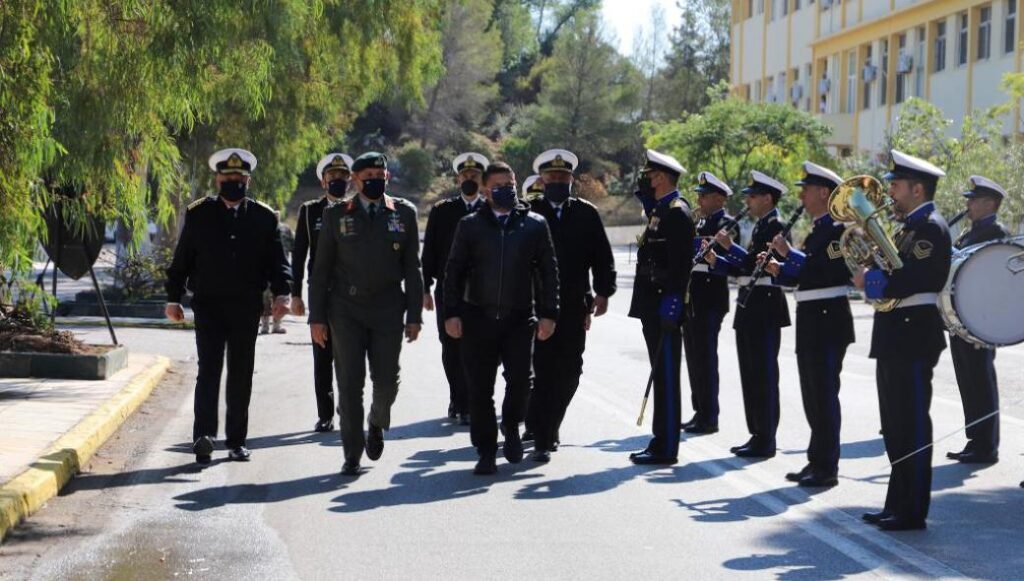 Στο Αρχηγείο Στόλου ο ΥΦΕΘΑ Ν.Χαρδαλιάς και ο Α/ΓΕΕΘΑ Κ.Φλώρος