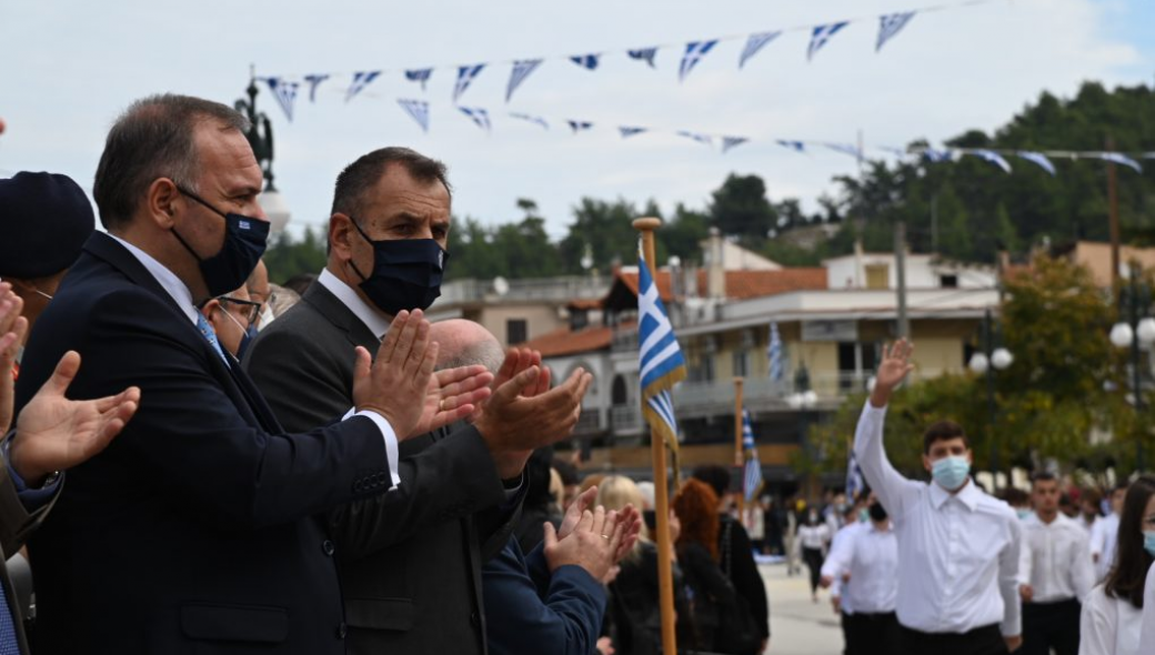 Στη Θάσο ο Ν.Παναγιωτόπουλος – «Ισχυρές ένοπλες δυνάμεις σημαίνει δυνατή Ελλάδα»
