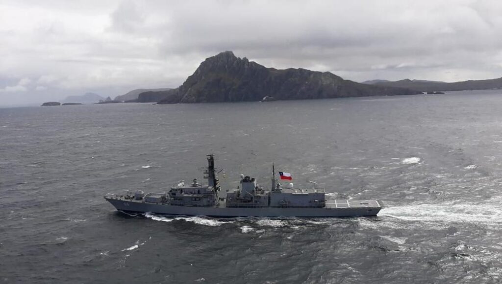 To Ναυτικό της Χιλής παρέλαβε την Τρίτη κατά σειρά εκσυγχρονισμένη φρεγάτα Type 23