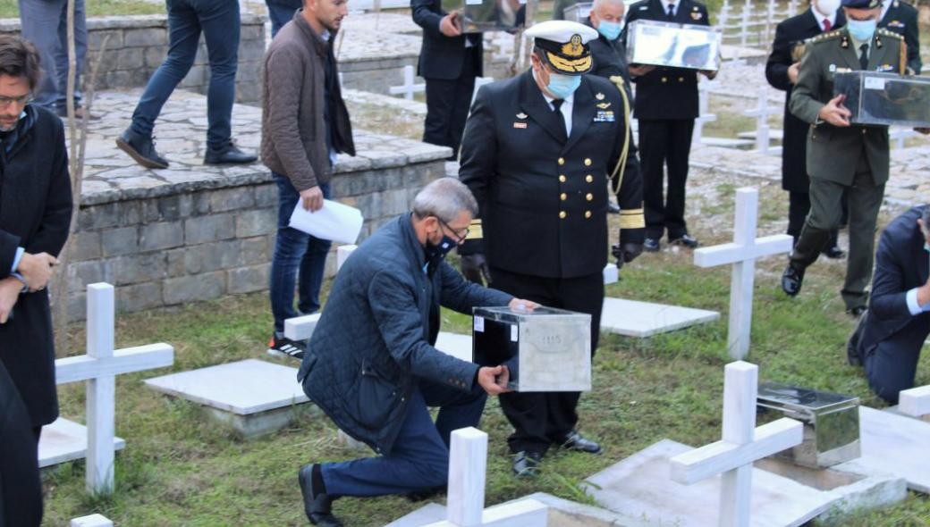 32 ήρωες του Έπους της Αλβανίας βρήκαν ανάπαυση στο Στρατιωτικό Κοιμητήριο της Κλεισούρας