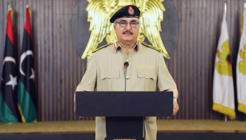 O Xαλίφα Χάφταρ ζητά την στήριξη του Ισραήλ στις εκλογές